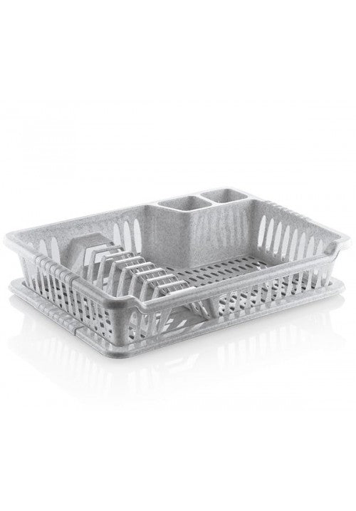 HOBBY SMALL VIOLET DISH DRAINER WITH TRAY