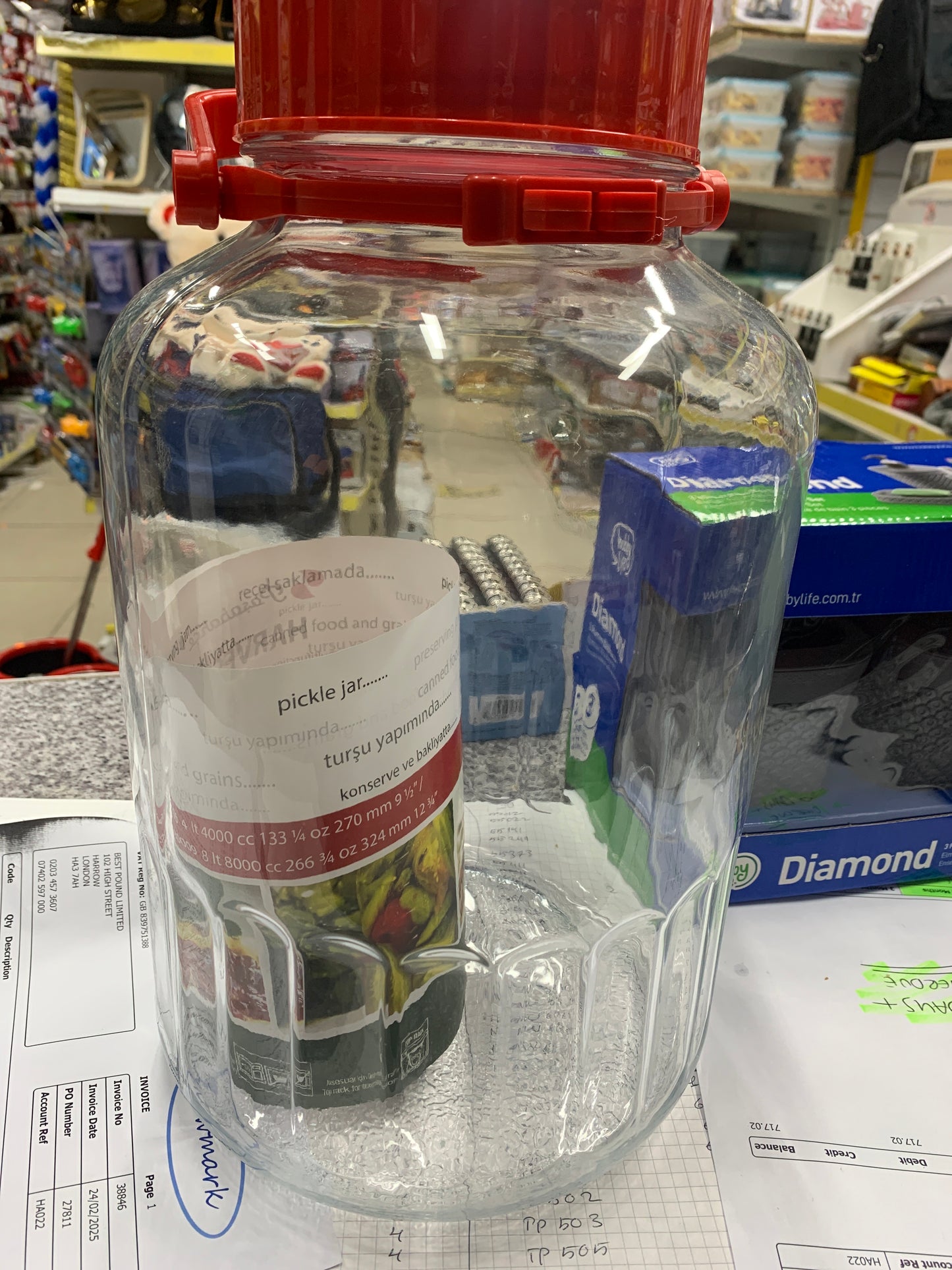 8 l jar