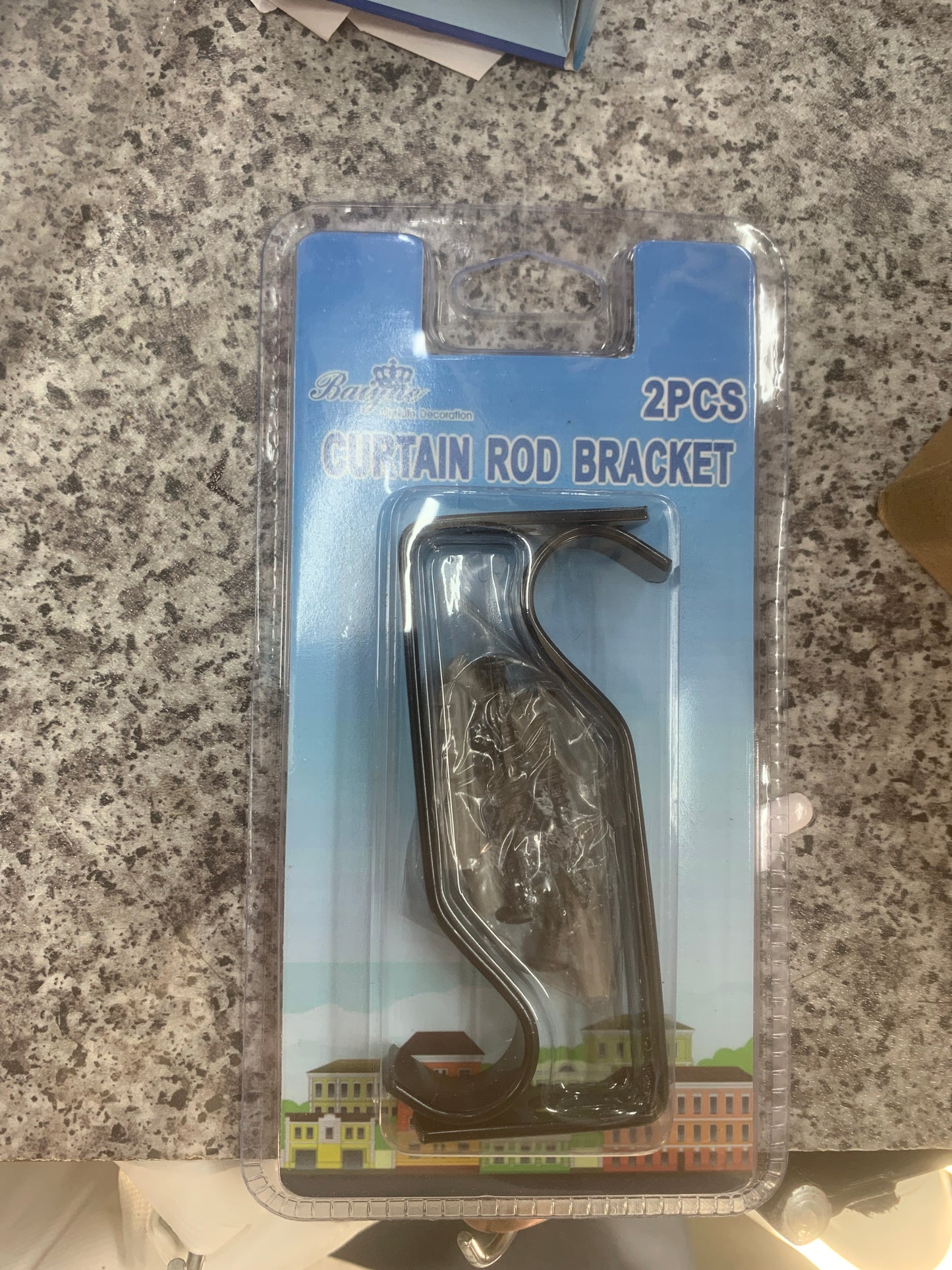 Curtain rod bracket
