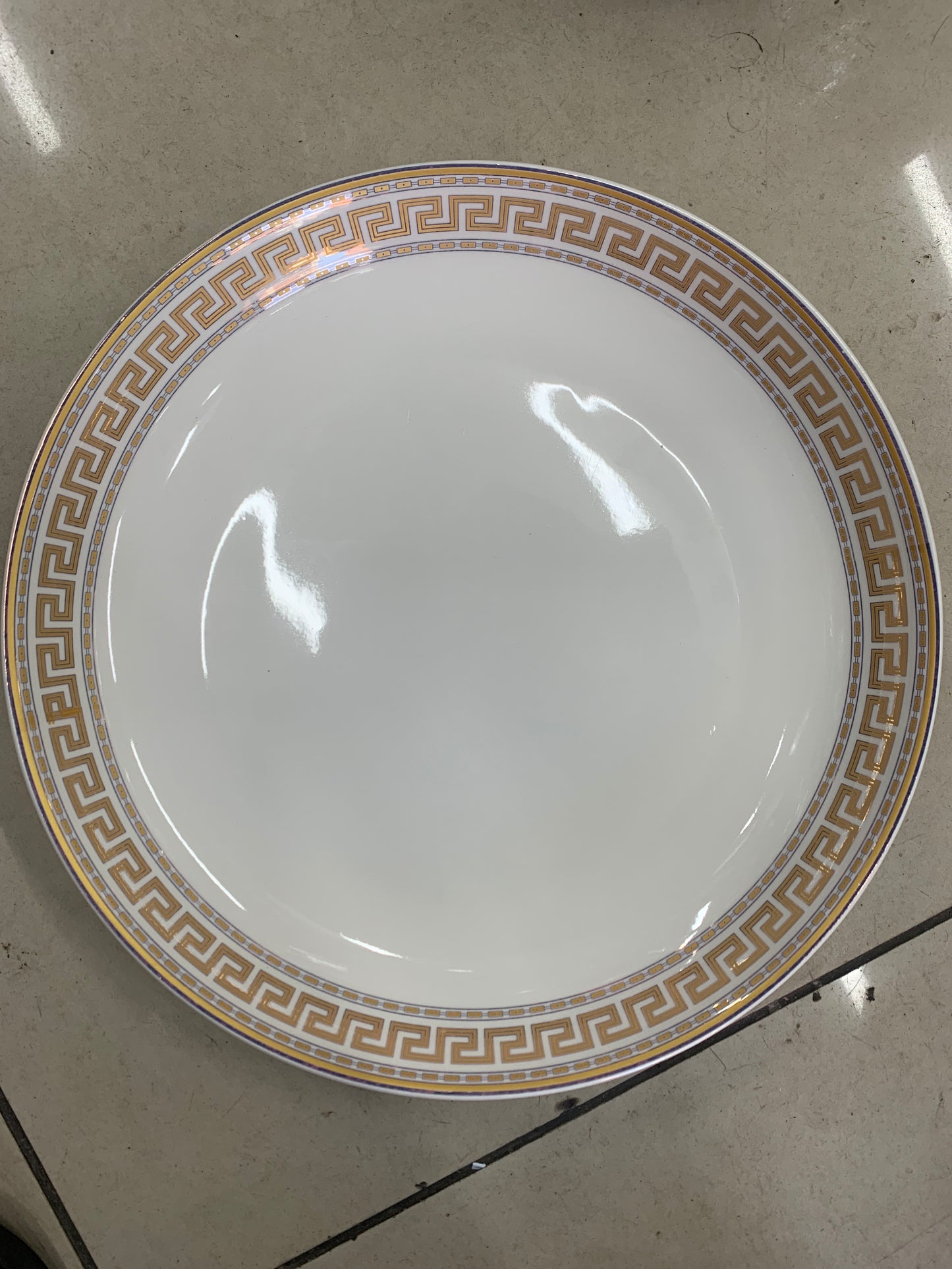 Big ceramic fruit plate