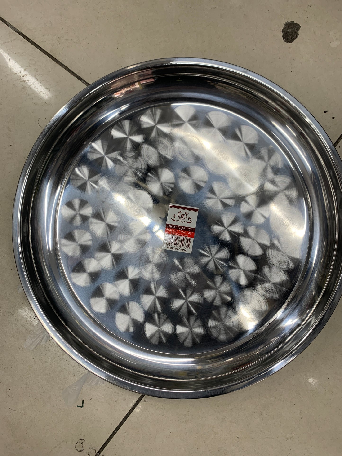 45 cm round plate