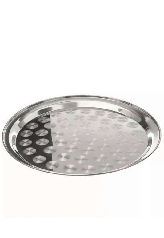 Steel Round Plate Tray 60 CM
