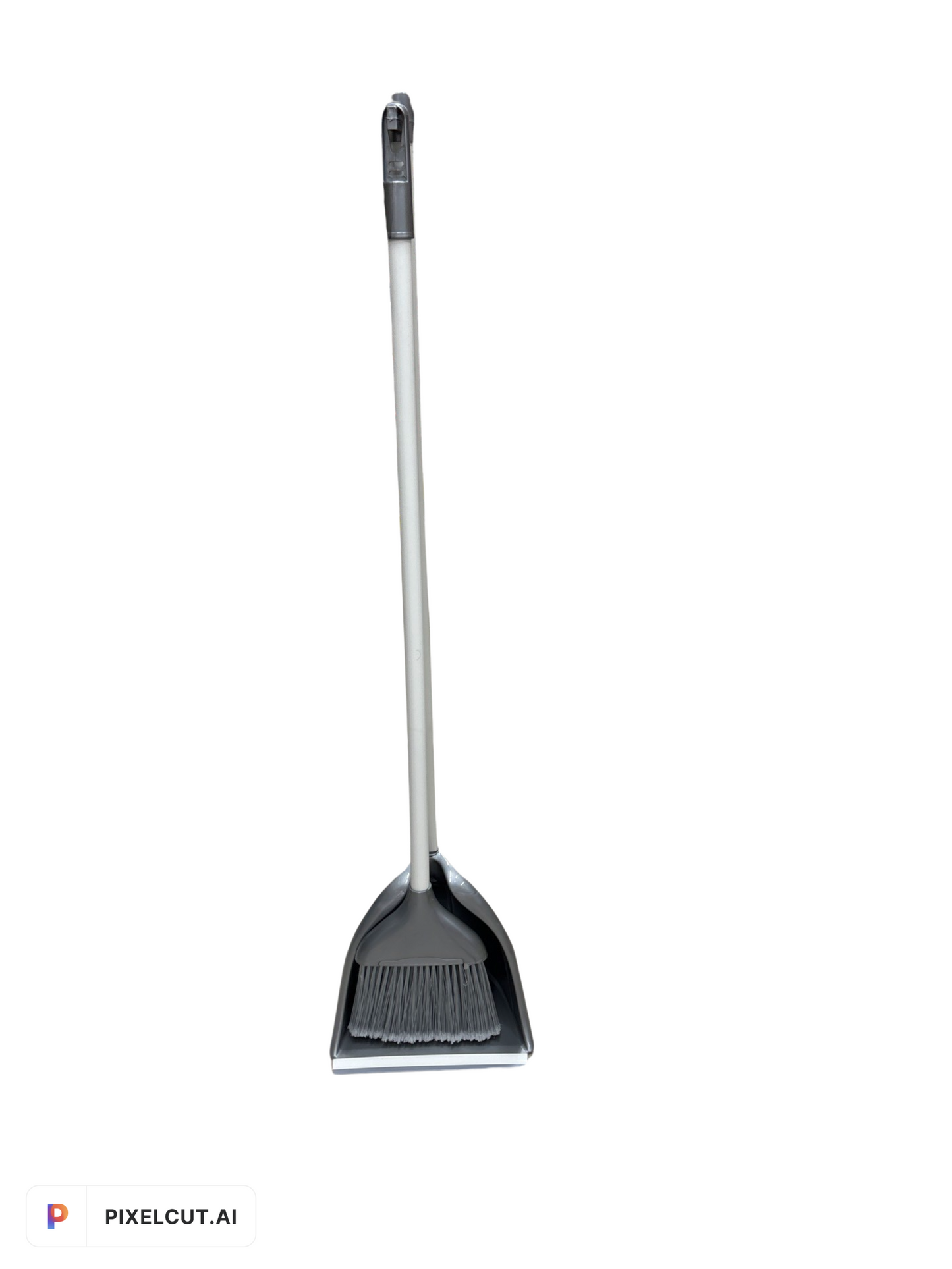 JUMBO LONG HANDLE DUSTPAN & BRUSH