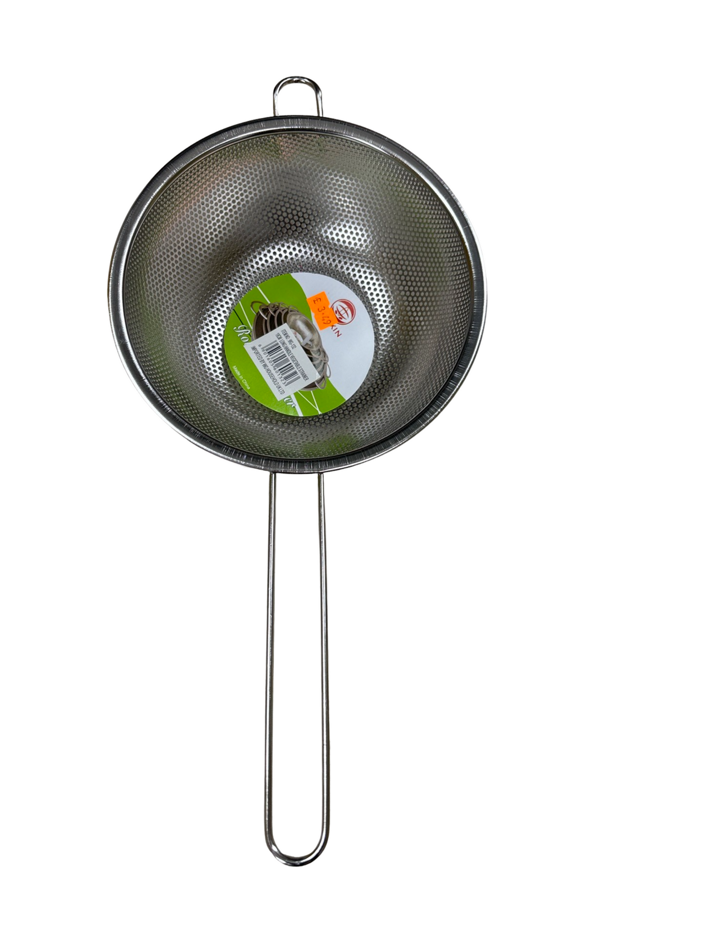 19cm long Handel vegetable strainer