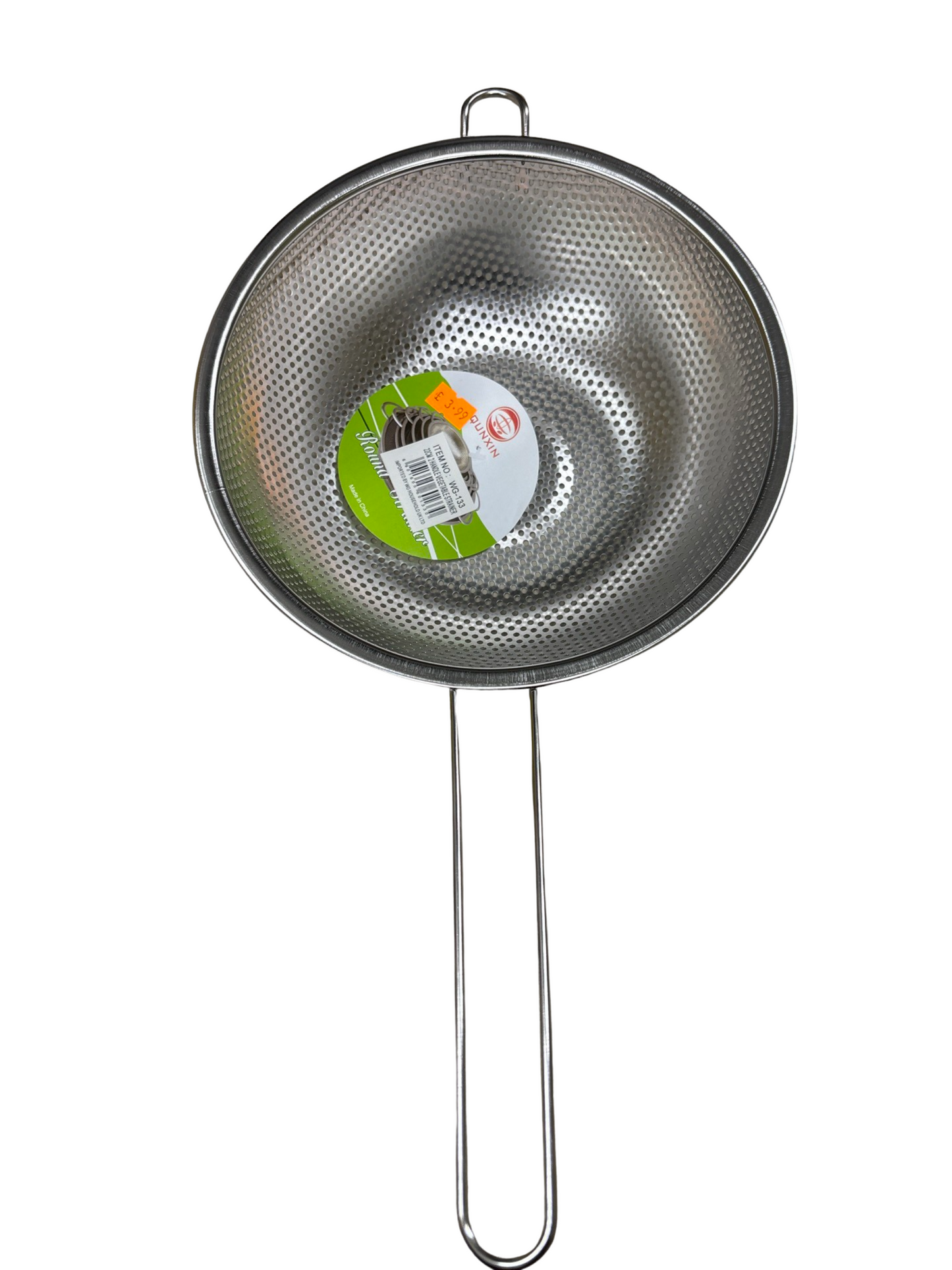 22cm 2 handle vegetable strainer