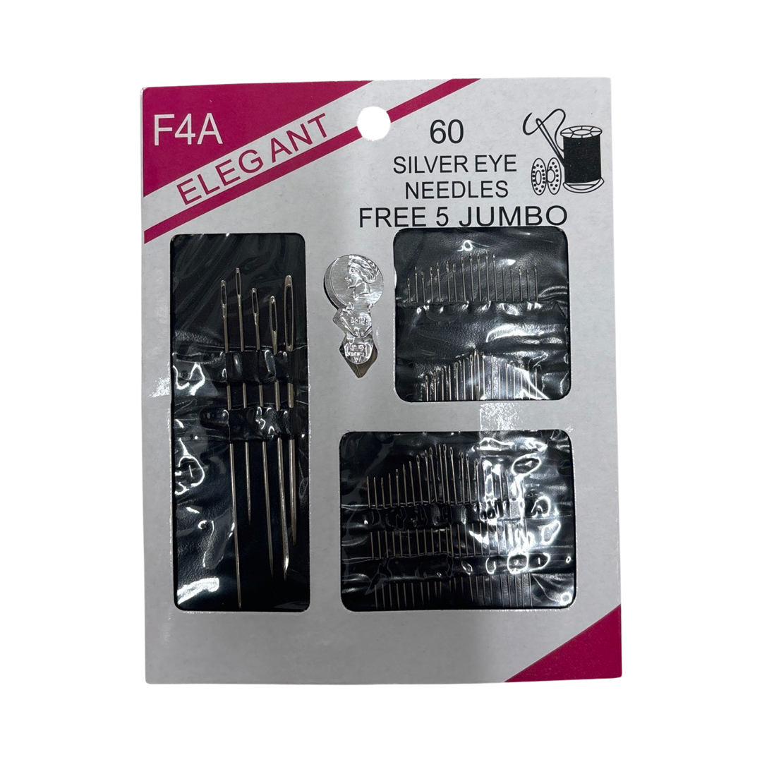 SEWING NEEDLES 60 PCS