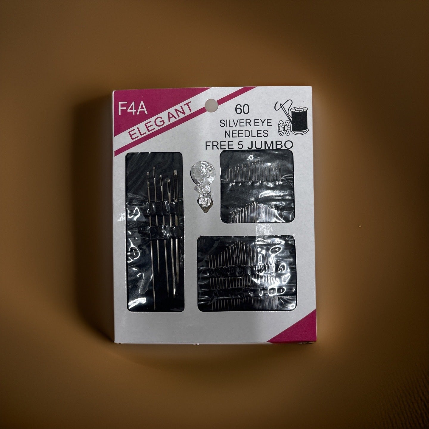 SEWING NEEDLES 60 PCS