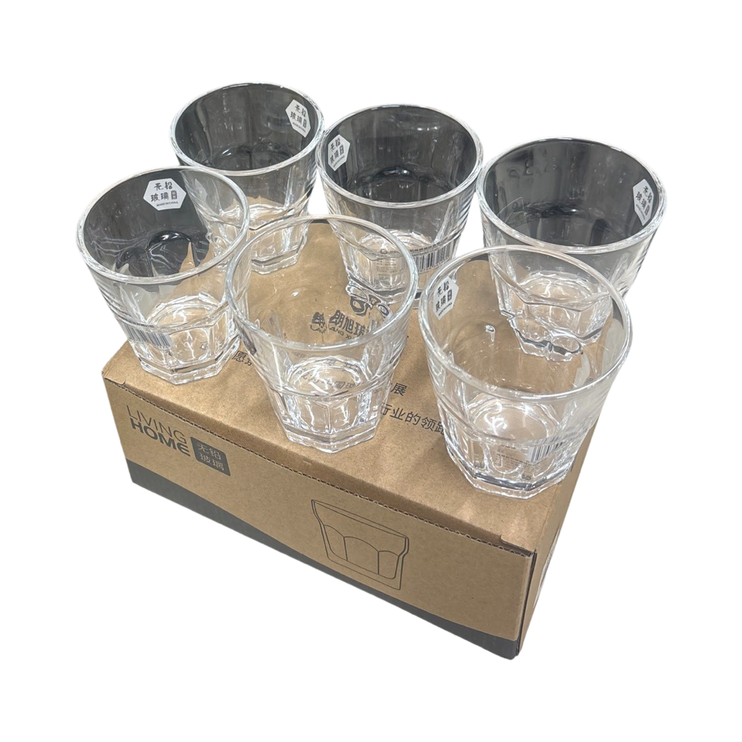 6pic 145ml tea glass