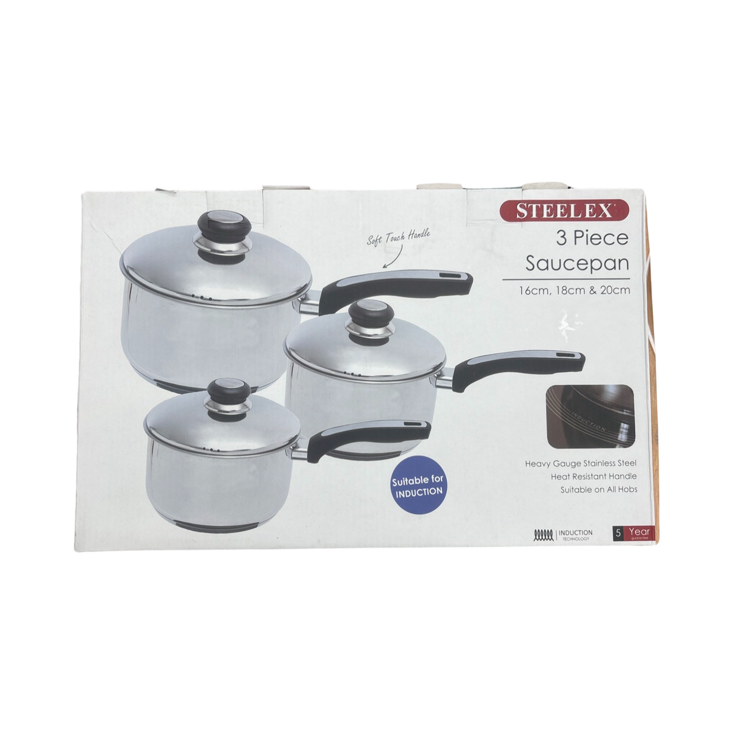 3piece saucepan set