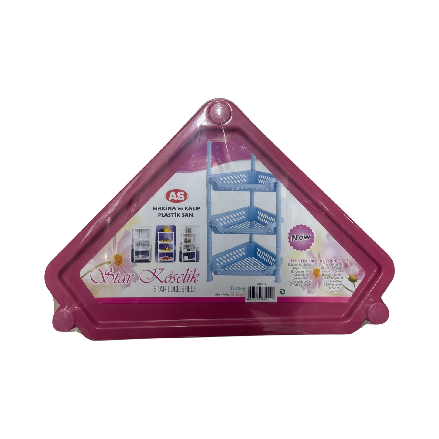 4 tier corner vegetable rack