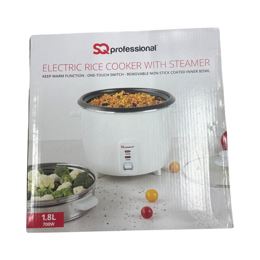 1.8L electric cooker with steamer