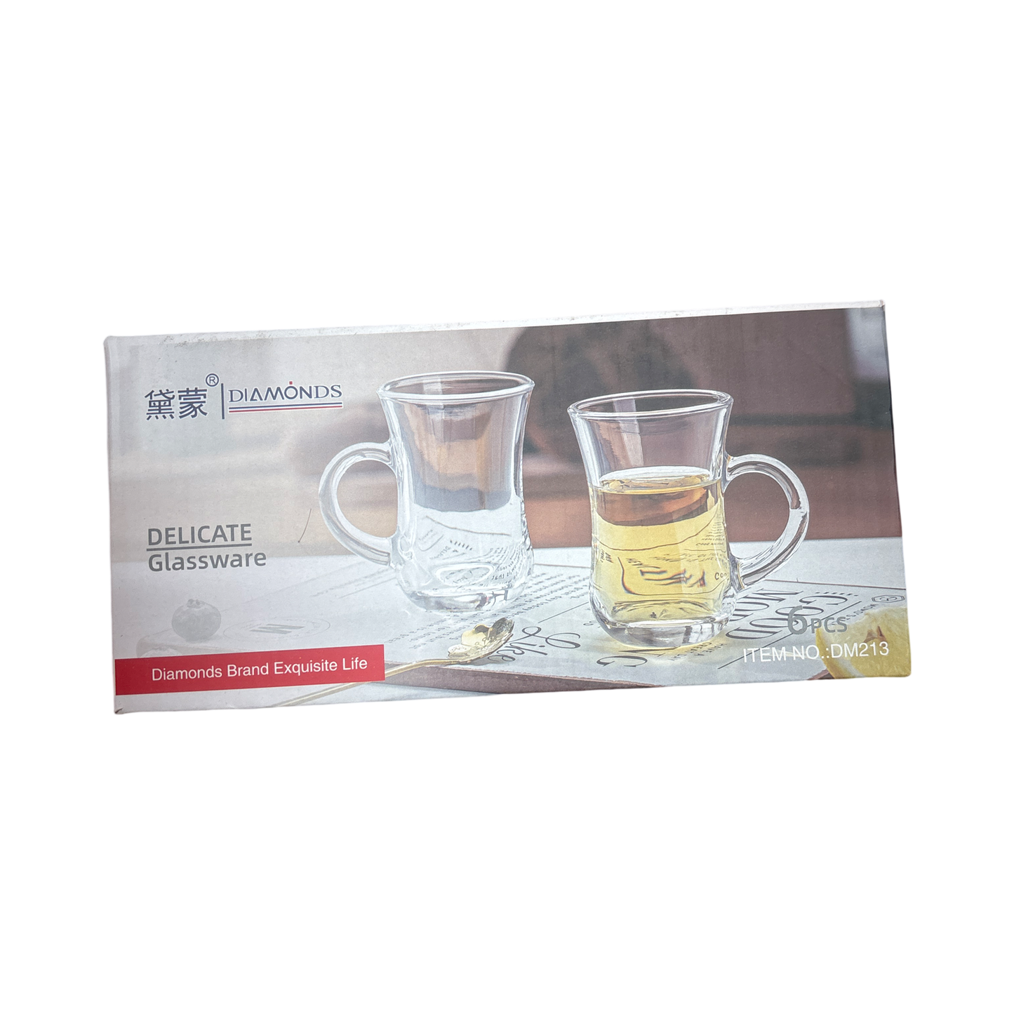 6pic Delacate tea cups