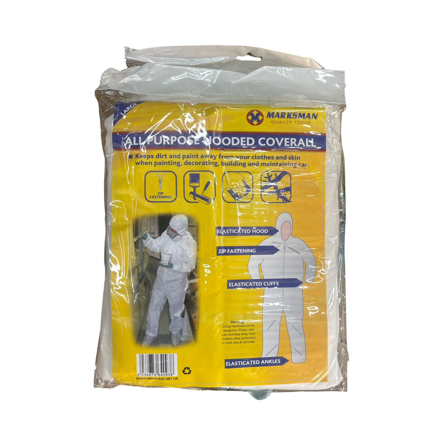 All purpose hooded coverall