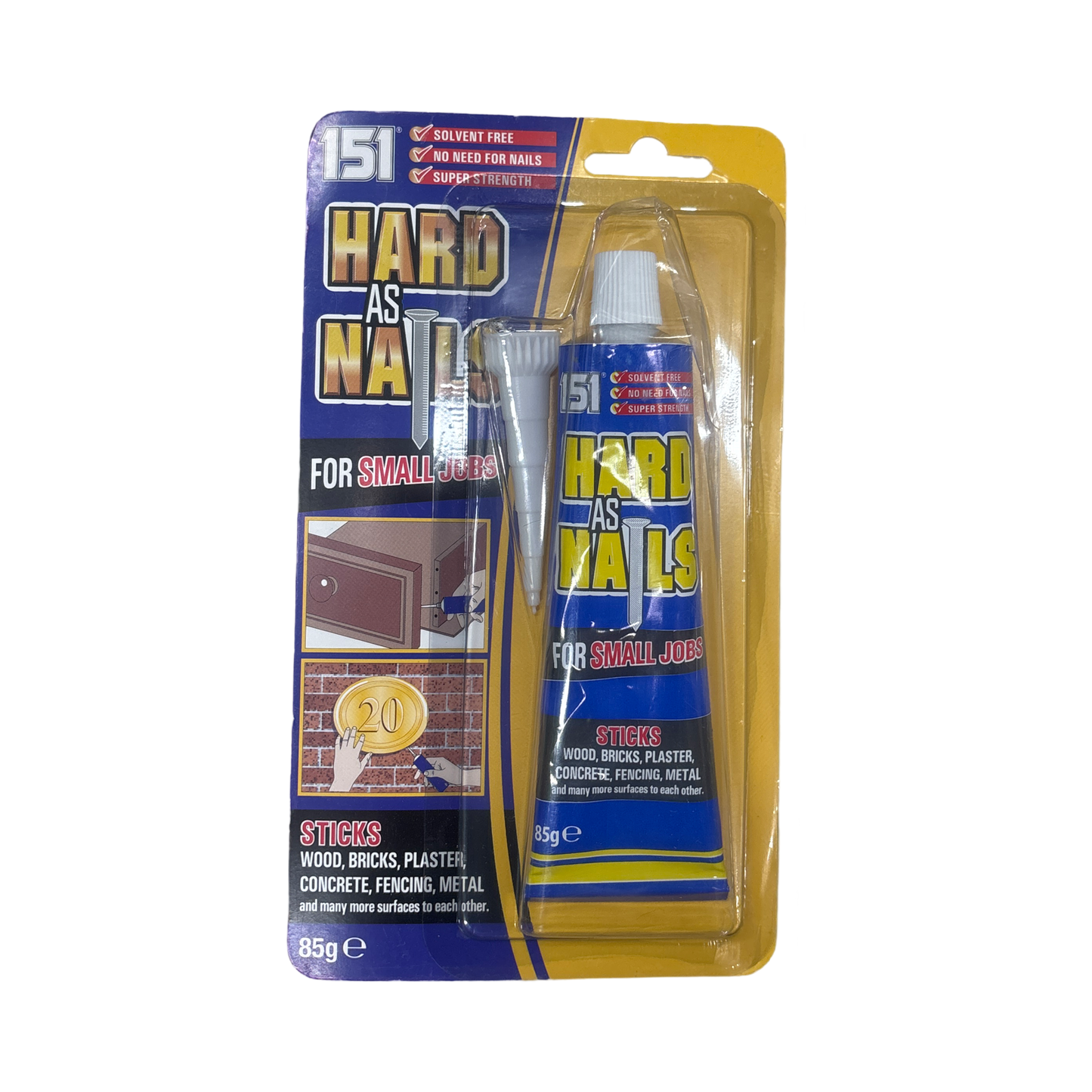 Hard as nails gule