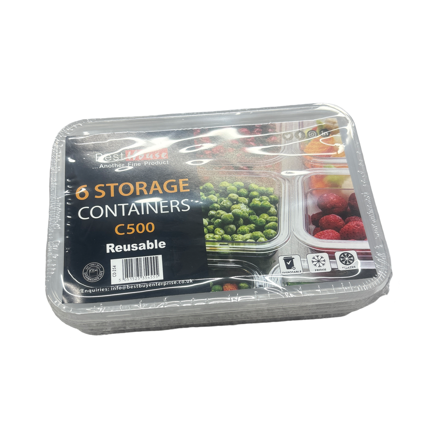6pac storage container