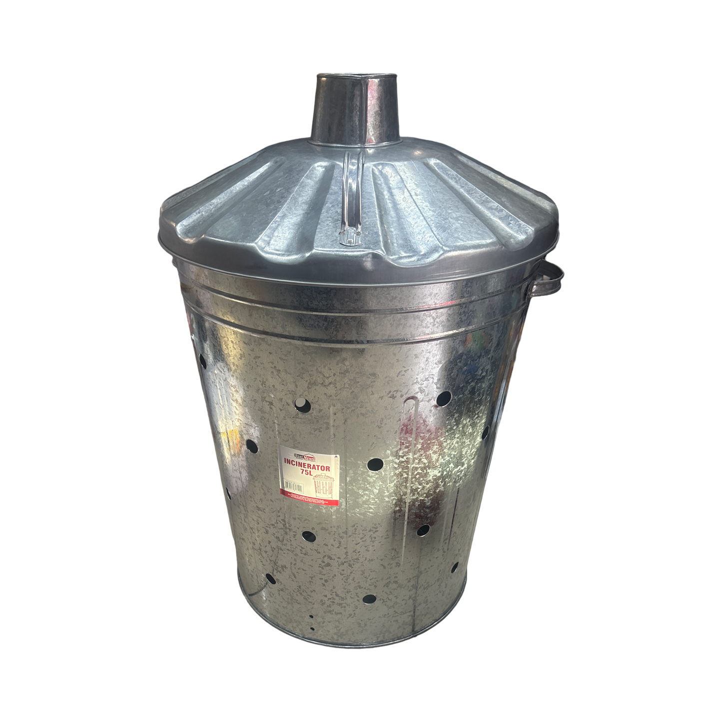 Galvanised large incinerator 75 let