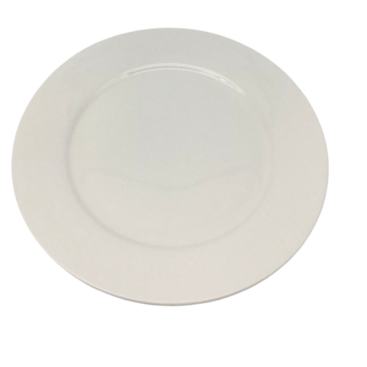 Plain Ceramic Plate 10 inch ( 25.4 cm)