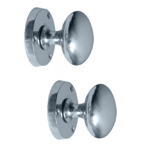 2 1/4" Sprung Victorian Mortice Knobs Chrome (IDHSMVC)