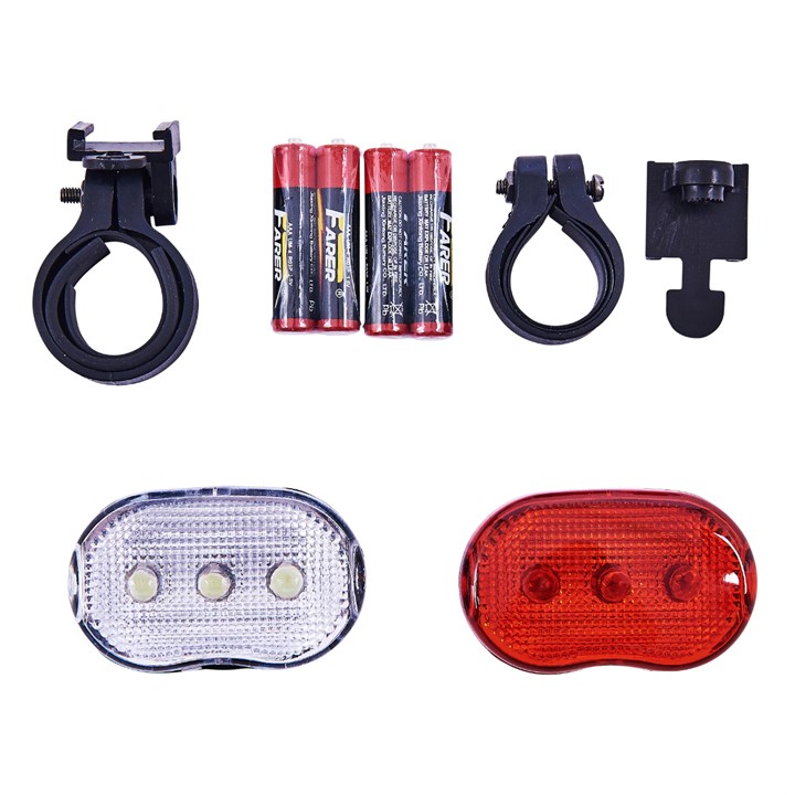 Bicycle flash light set