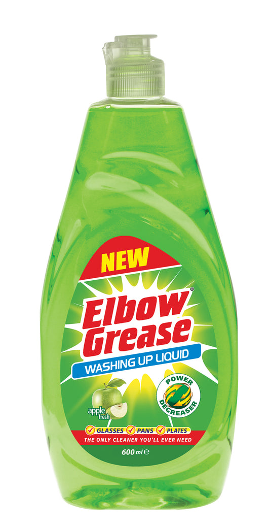 Elbow Grease Apple Washing Up Liquid 600ml