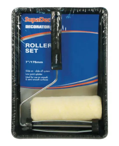 SupaDec Cage Frame Roller & Tray Set 7"/175mm