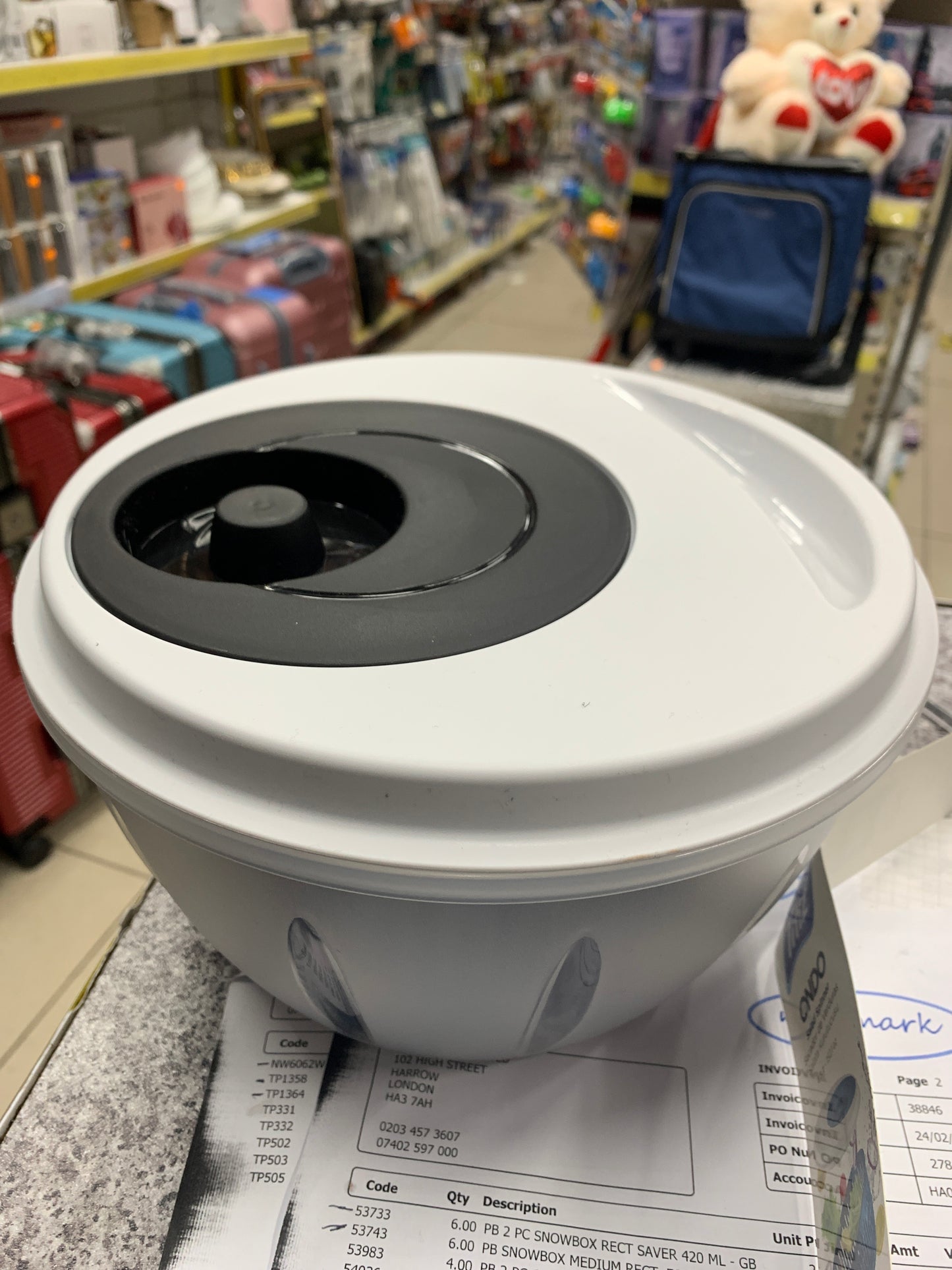 Salad spinner