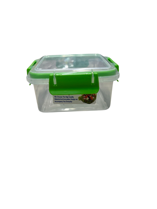 Food box with clips