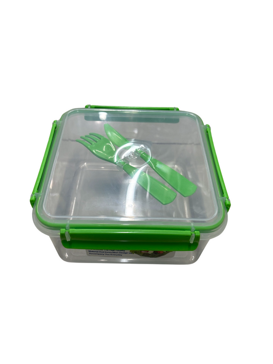 Large Food box with fork and knife