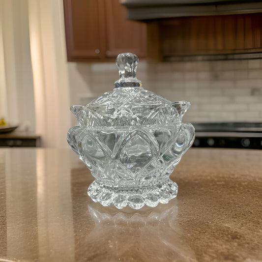 Glass Sugar Bottle