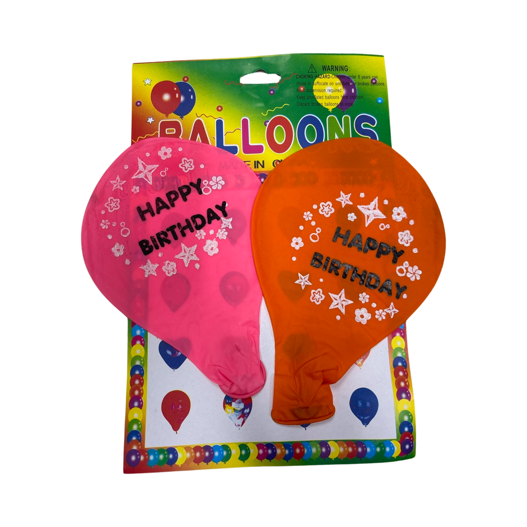 BIRTHDAY BALOONS