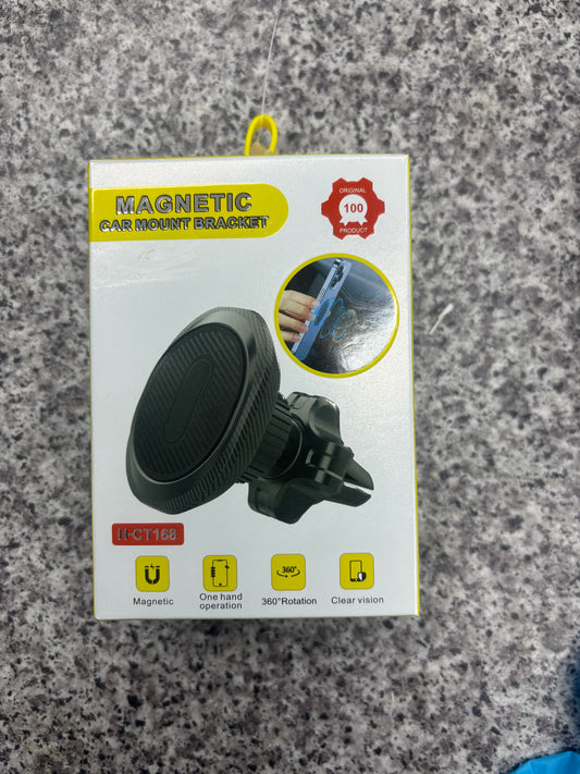 Magnetic car mount bracket