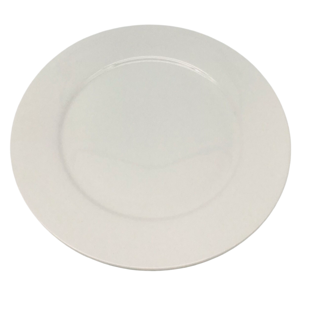 Plain Ceramic Plate 10 inch ( 25.4 cm)