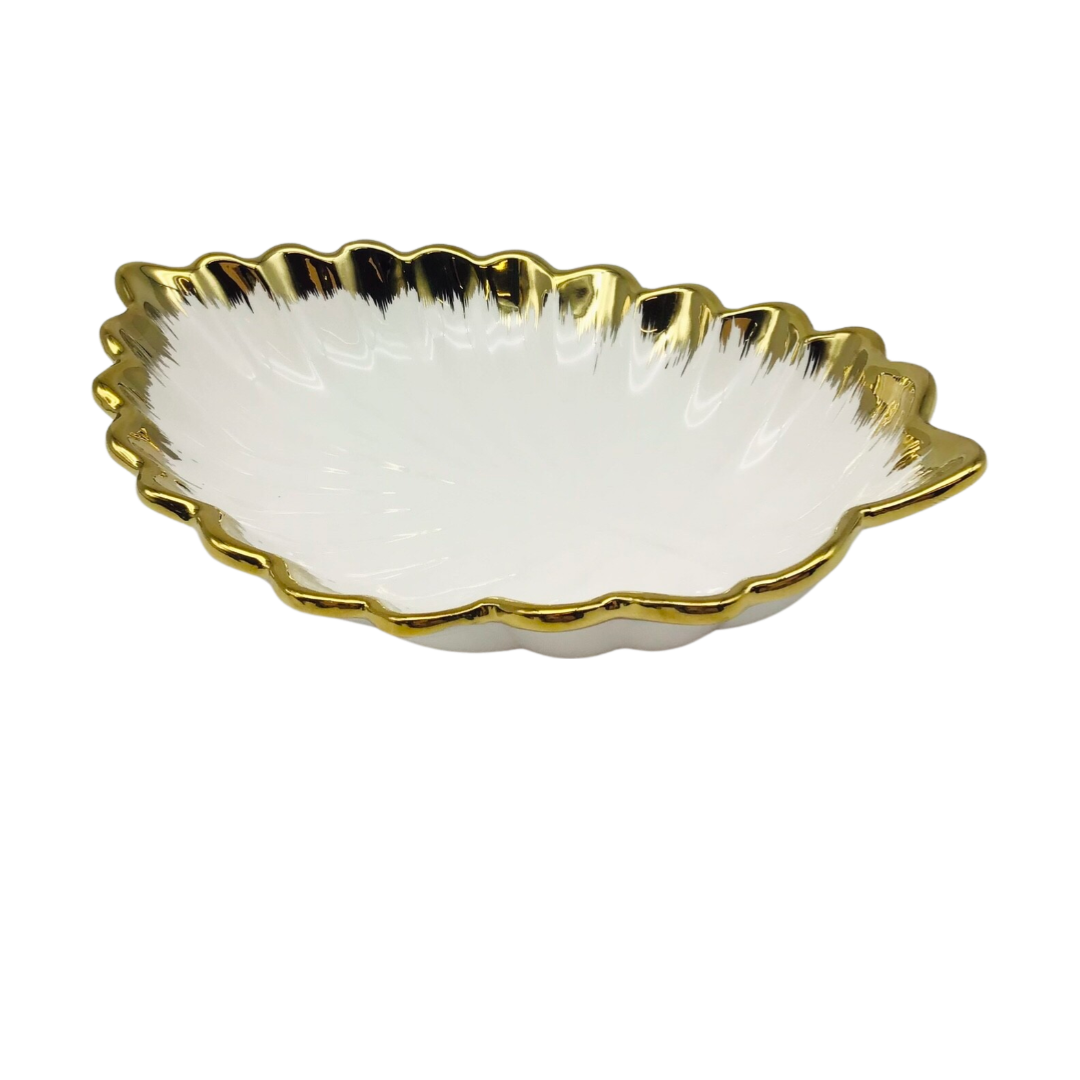 Designed Ceramic Deep Bowl 12 x 8 inch ( 30.48 x 20.32 cm)