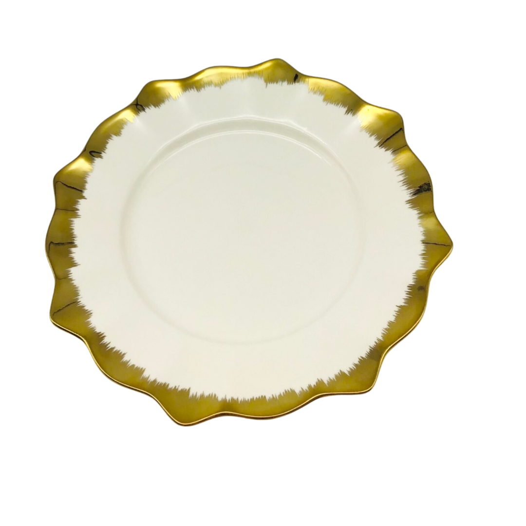 Sun Shape Ceramic Plate 11.5 inch ( 29.21 cm)