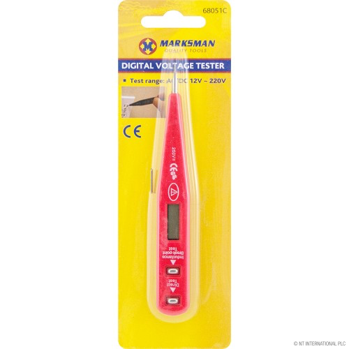 12v Digital Voltage Tester - Single