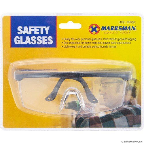 Clear Safety Eye Goggles