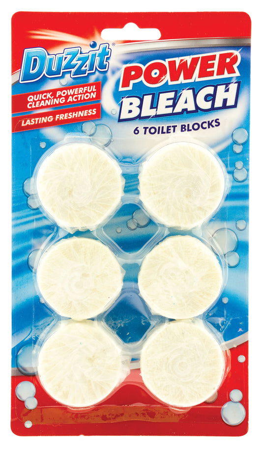Power Bleach Toilet Block 6pk