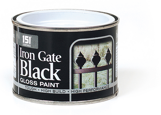 Iron Gate Black Gloss Paint 180ml