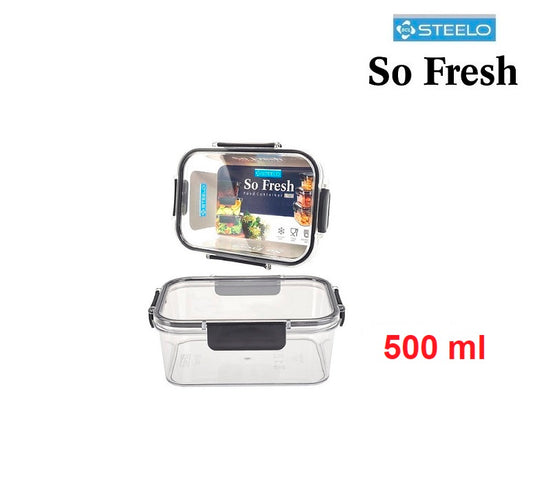 Steelo SoFresh Rectangular Container 500ml
