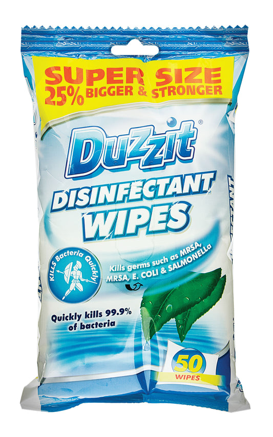 Anti-Bacterial Wipes 50pk