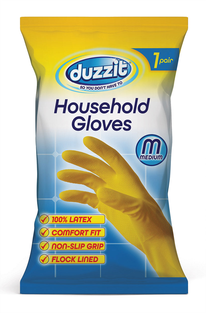 Duzzit 1 Pk Household Gloves - M