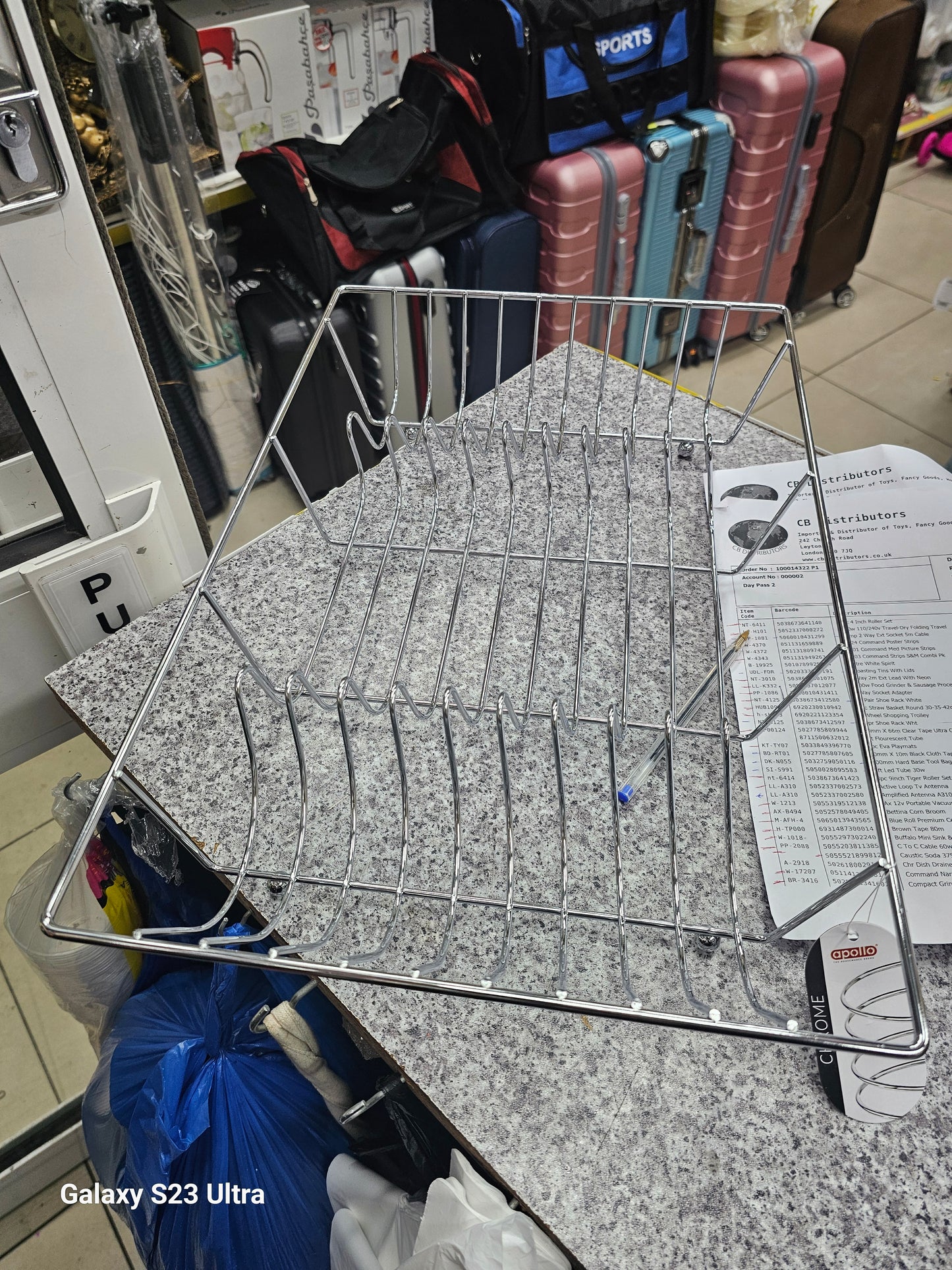 Chrome Dish Drainer