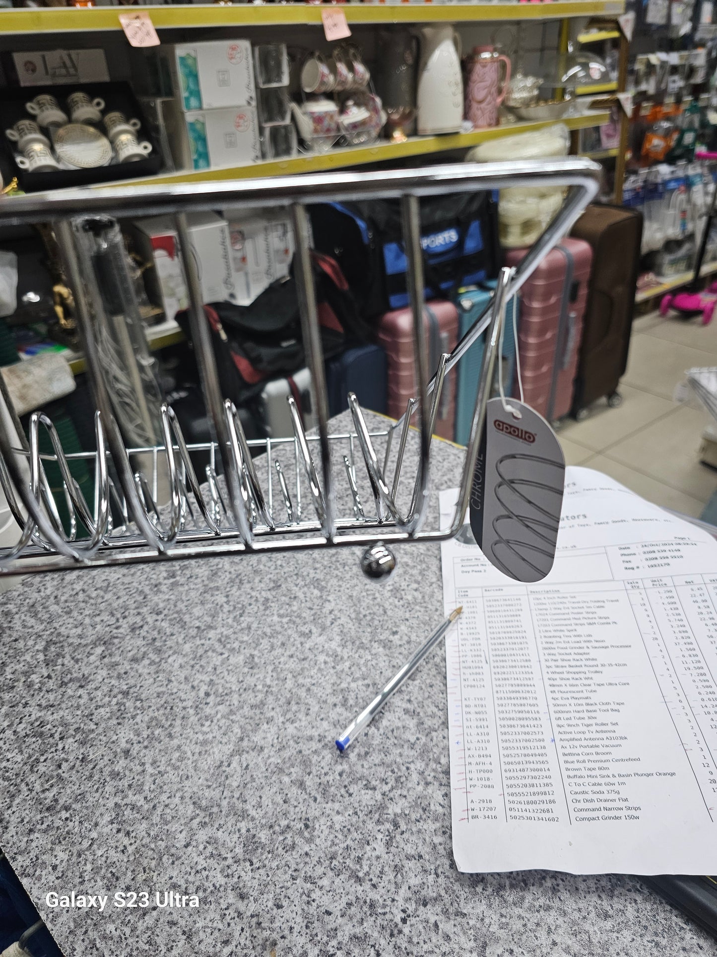 Chrome Dish Drainer