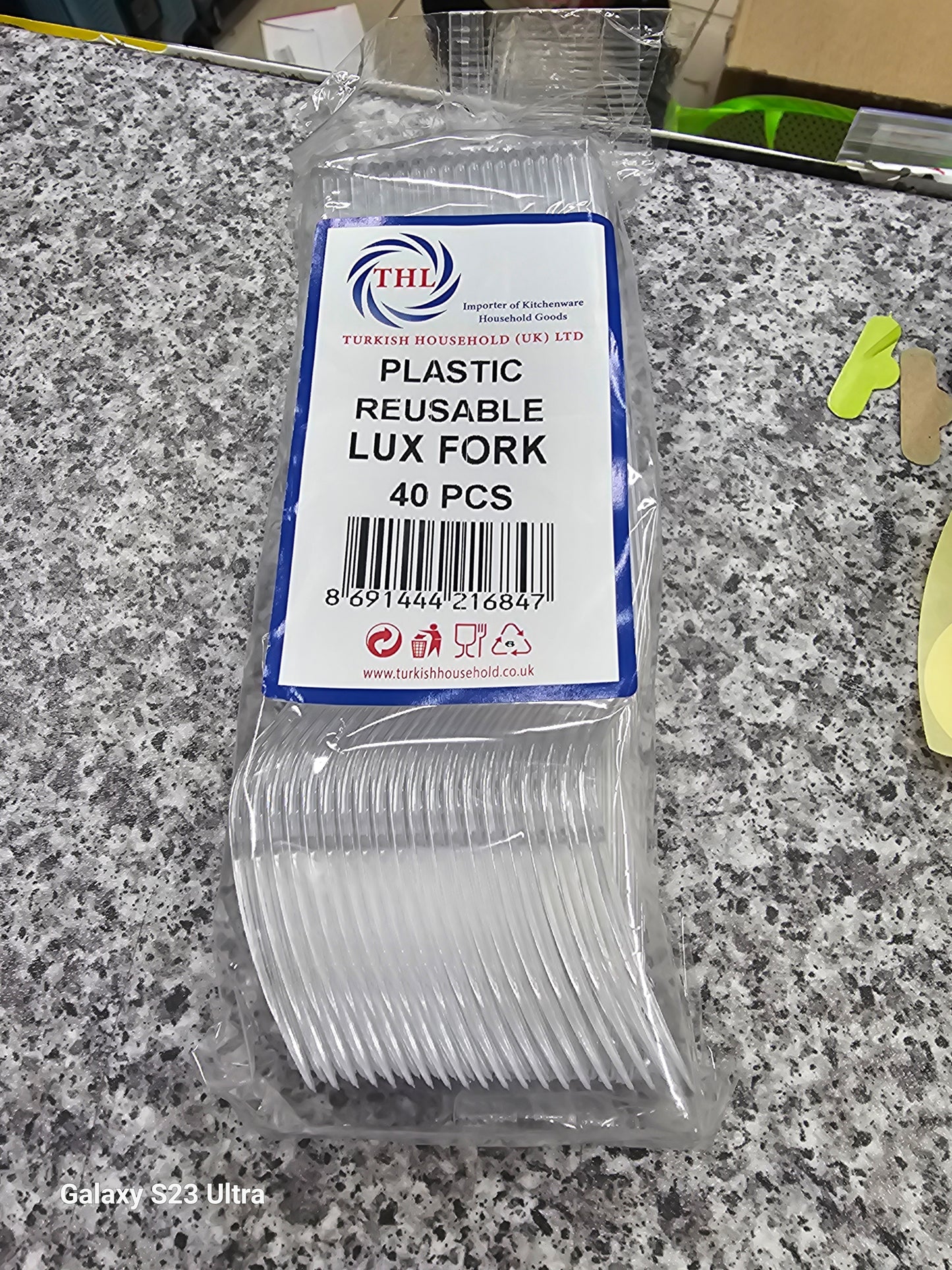Plastic Fork Pk of 40