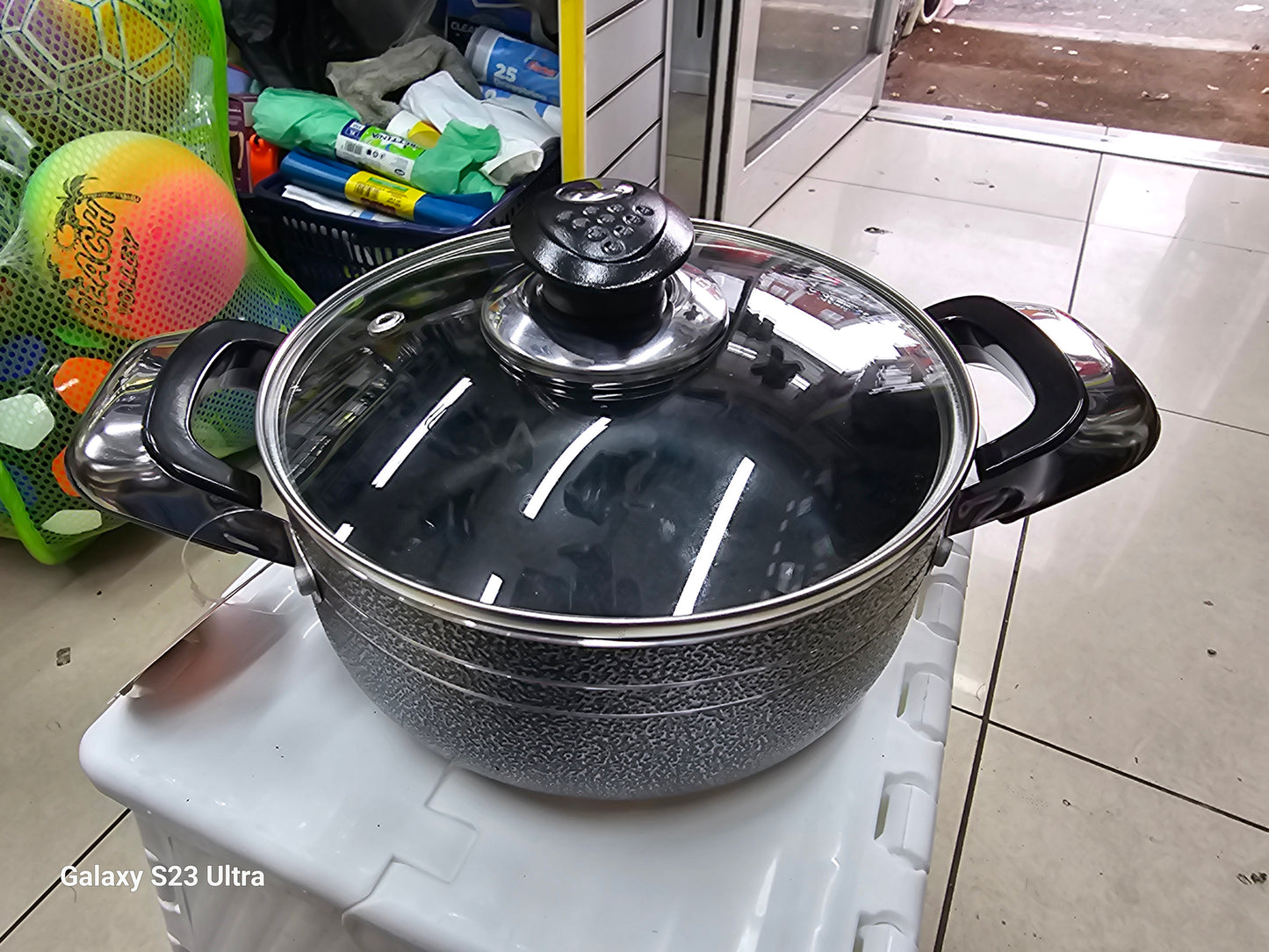 Non Stick Pot induction Fire Gas 24cm