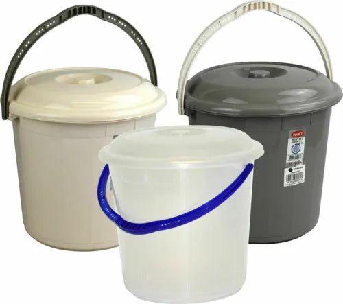 Heavy Duty Water Bucket with Lid 15 Litre