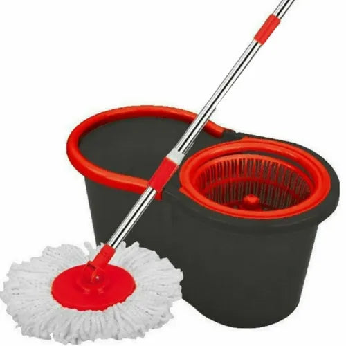 Quantum Star Spin Mop Set Black