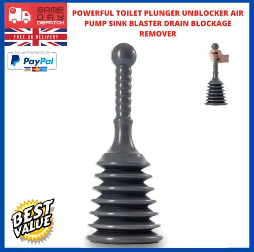 Heavy Duty Plunger Big Mouth Hole
