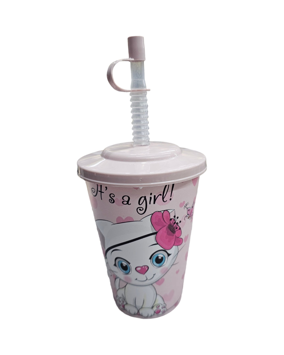 HOBBY JUICE CUP WITH STRAW 500 ML