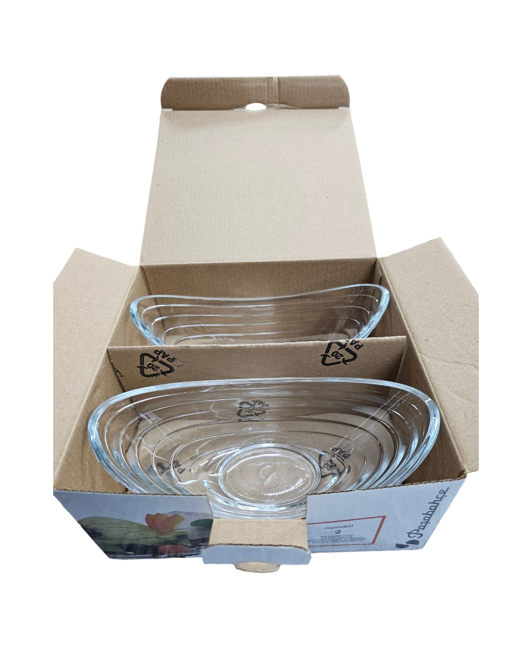 PB 2 PC GONDOLA ICE CREAM AND SWEETS CUP IN GIFT BOX - 204 ML